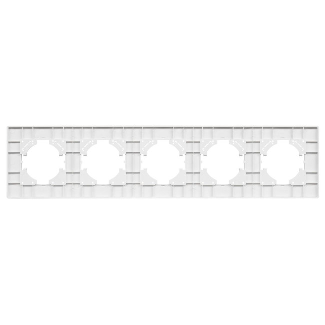 Рамка на 5 постов пластиковая Arlight FRM-PERIO-PL-5-GR 049764 Рамка на 5 постов пластиковая Arlight FRM-PERIO-PL-5-GR 049764