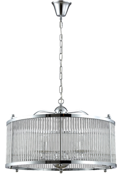 Подвесная люстра Crystal Lux Tadeo TADEO SP6 D600 CHROME/TRANSPARENTE Подвесная люстра Crystal Lux Tadeo TADEO SP6 D600 CHROME/TRANSPARENTE