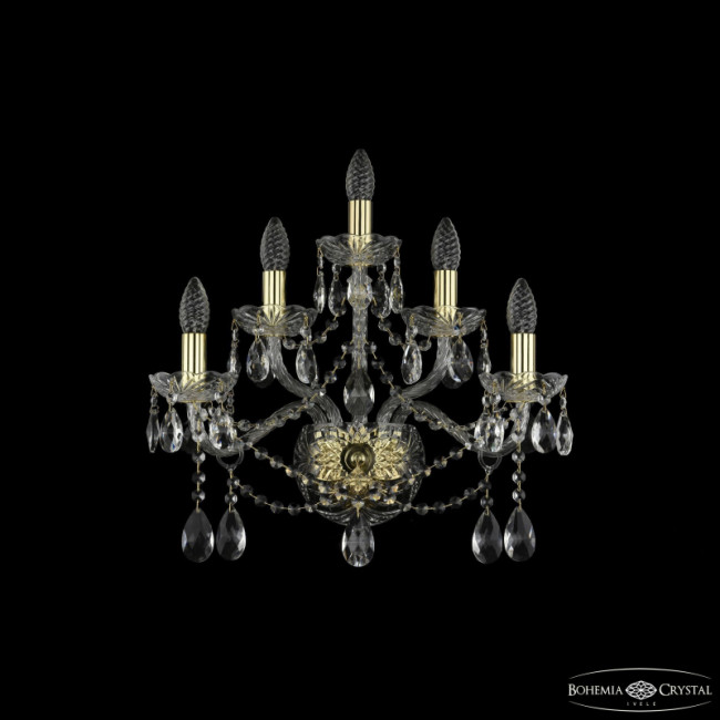 Бра Bohemia Ivele Crystal 1413B/2+2+1/200/XL G Бра Bohemia Ivele Crystal 1413B/2+2+1/200/XL G