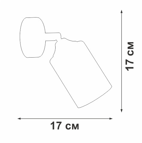 Спот Vitaluce V2833-1/1A Спот Vitaluce V2833-1/1A