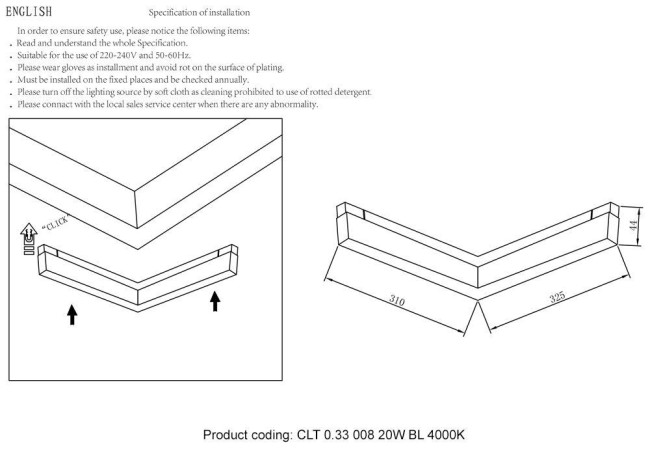Трековый светодиодный светильник для магнитного шинопровода Crystal Lux Space CLT 0.33 008 20W BL 4000K Трековый светодиодный светильник для магнитного шинопровода Crystal Lux Space CLT 0.33 008 20W BL 4000K