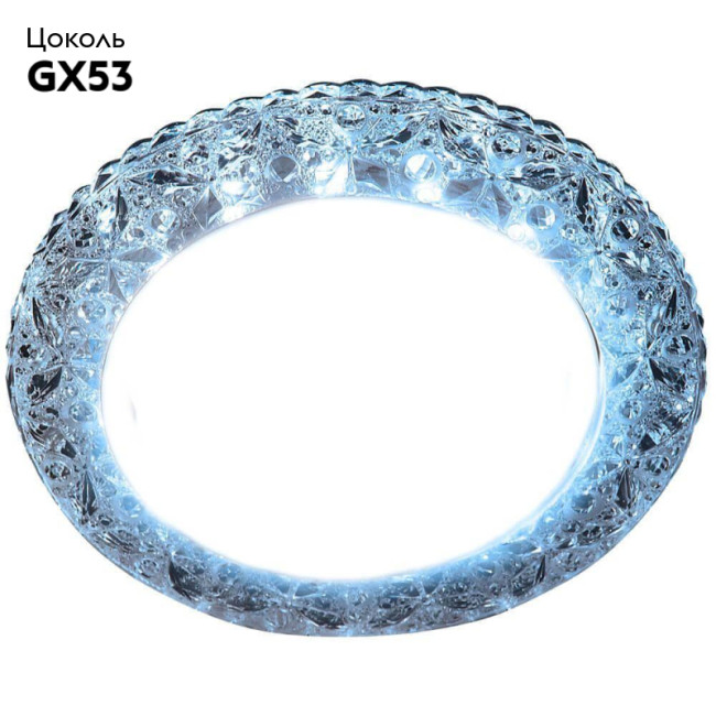 Встраиваемый светодиодный светильник Ambrella Light GX53 LED G308 CL/CLD Встраиваемый светодиодный светильник Ambrella Light GX53 LED G308 CL/CLD