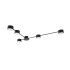 Потолочные люстры Arte Lamp Tracy A1527PL-5BK Потолочные люстры Arte Lamp Tracy A1527PL-5BK