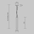 Подвесной светильник Maytoni Basic Texture MOD461PL-L5BK Подвесной светильник Maytoni Basic Texture MOD461PL-L5BK