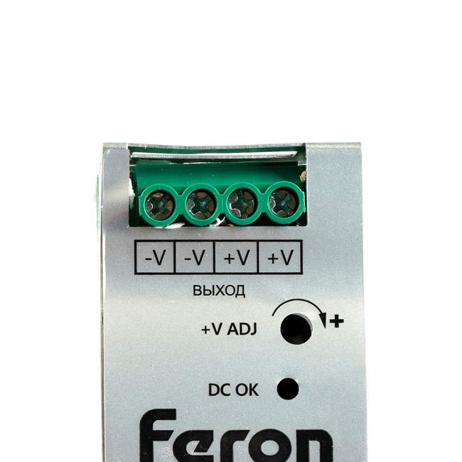 Трансформатор электронный на DIN-рейку Feron LB008 150W 24V IP20 52136 Трансформатор электронный на DIN-рейку Feron LB008 150W 24V IP20 52136