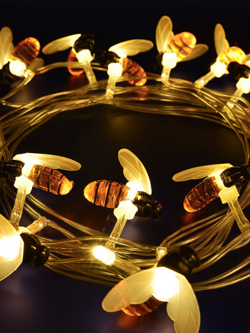 Гирлянда на солнечных батареях 380см разноцветная (UL-00004280) Uniel Пчелки USL-S-127/PT4000 Bees Гирлянда на солнечных батареях 380см разноцветная (UL-00004280) Uniel Пчелки USL-S-127/PT4000 Bees