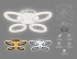 Потолочная светодиодная люстра Ambrella Light Acrylica Original FA4485 Потолочная светодиодная люстра Ambrella Light Acrylica Original FA4485