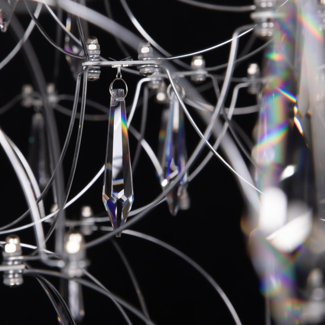 Подвесная люстра Loft IT Mira 10259/1000 Silver Asfour