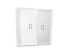 Лицевая панель для выключателя двухклавишного с подсветкой Ambrella Volt Alfa AP1240