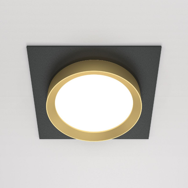 Встраиваемый светильник Maytoni Technical Hoop DL086-GX53-SQ-BG