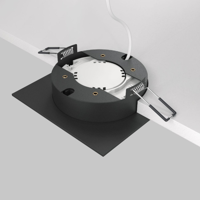 Встраиваемый светильник Maytoni Technical Hoop DL086-GX53-SQ-BG