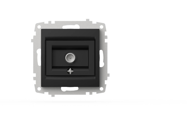 Розетка для TV с экраном (концевая) ELBI Zena Vega 609-014800-273 Розетка для TV с экраном (концевая) ELBI Zena Vega 609-014800-273