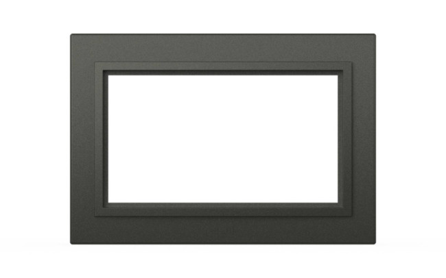 Рамка для двухместной розетки без заземления ELBI Zena 608-011100-908 Рамка для двухместной розетки без заземления ELBI Zena 608-011100-908