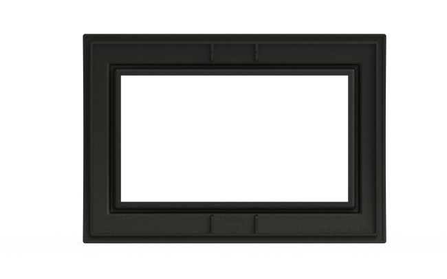 Рамка для двухместной розетки без заземления ELBI Zena 608-011100-908 Рамка для двухместной розетки без заземления ELBI Zena 608-011100-908
