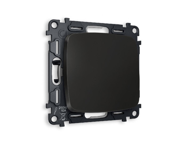 Комплект механизма 1-кл выключателя Ambrella Volt Omega MO801010 Комплект механизма 1-кл выключателя Ambrella Volt Omega MO801010