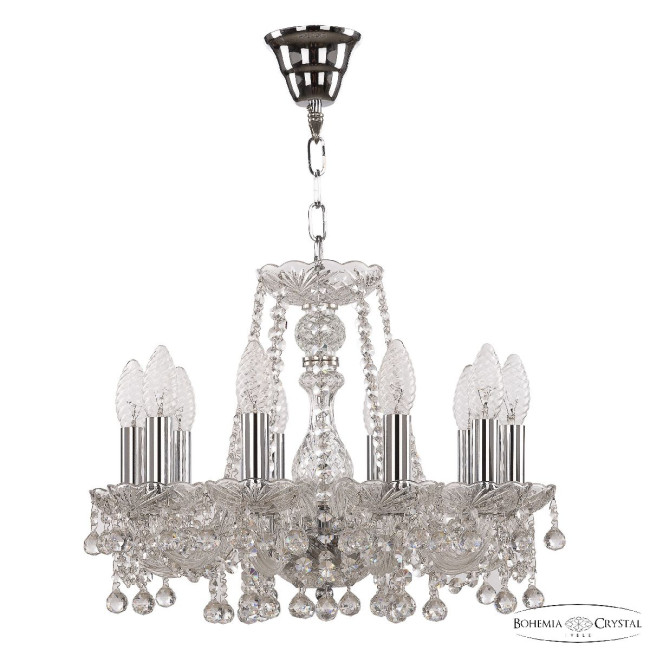 Подвесная люстра Bohemia Ivele Crystal 108/10/141 Ni Подвесная люстра Bohemia Ivele Crystal 108/10/141 Ni