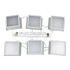 Встраиваемый светильник Uniel ULP-0808 42W/4000К IP40 GRILYATO WHITE KIT06 UL-00011060