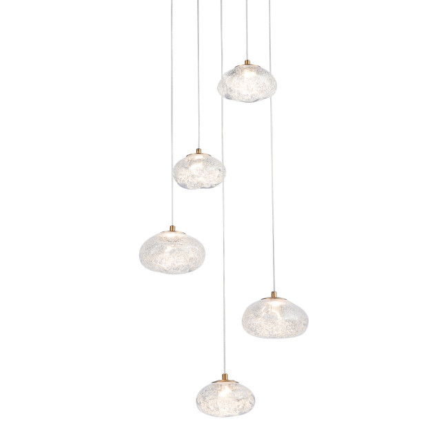 Подвесной светильник P98065-5 antique brass