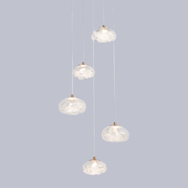 Подвесной светильник P98065-5 antique brass