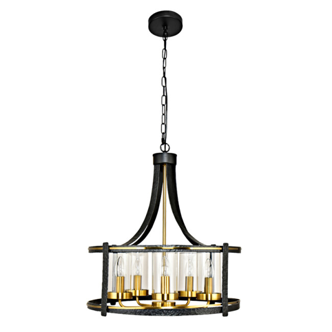 Подвесная люстра Arte Lamp Avior A7011SP-5BK Подвесная люстра Arte Lamp Avior A7011SP-5BK