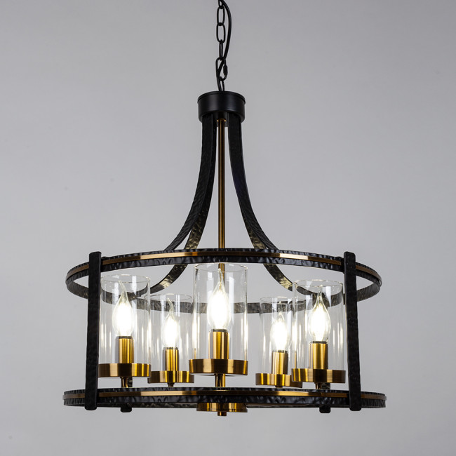 Подвесная люстра Arte Lamp Avior A7011SP-5BK Подвесная люстра Arte Lamp Avior A7011SP-5BK