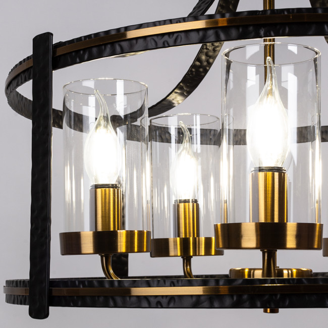 Подвесная люстра Arte Lamp Avior A7011SP-5BK Подвесная люстра Arte Lamp Avior A7011SP-5BK