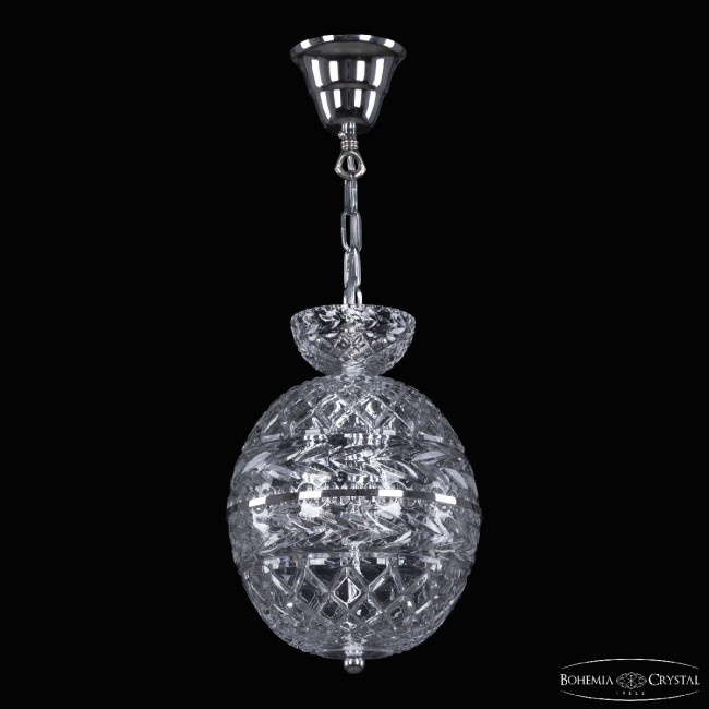 Подвесной светильник Bohemia Ivele Crystal 5480/20 Ni Clear/M-1F Подвесной светильник Bohemia Ivele Crystal 5480/20 Ni Clear/M-1F