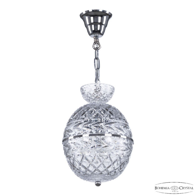 Подвесной светильник Bohemia Ivele Crystal 5480/20 Ni Clear/M-1F Подвесной светильник Bohemia Ivele Crystal 5480/20 Ni Clear/M-1F