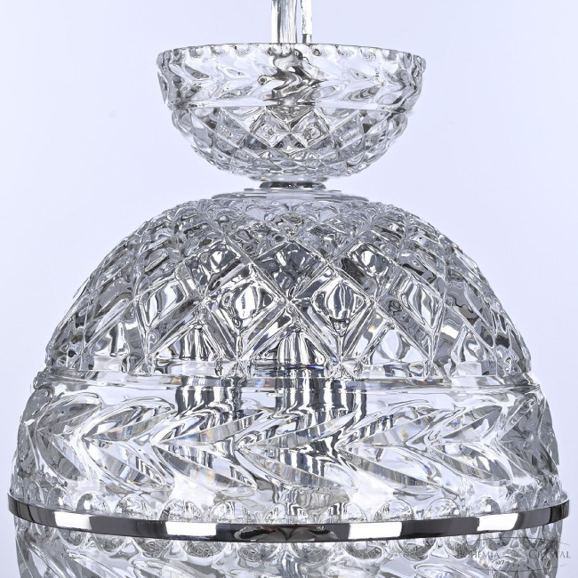 Подвесной светильник Bohemia Ivele Crystal 5480/20 Ni Clear/M-1F Подвесной светильник Bohemia Ivele Crystal 5480/20 Ni Clear/M-1F