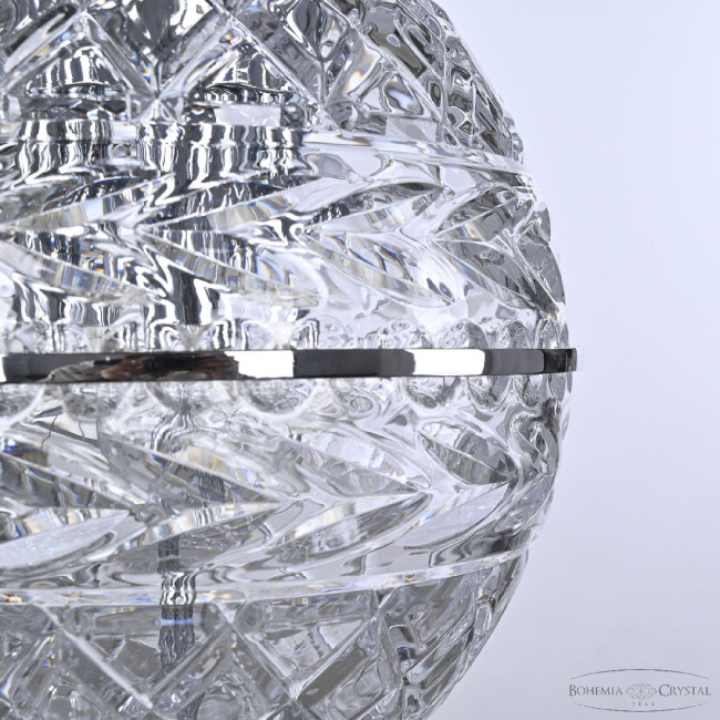 Подвесной светильник Bohemia Ivele Crystal 5480/20 Ni Clear/M-1F Подвесной светильник Bohemia Ivele Crystal 5480/20 Ni Clear/M-1F
