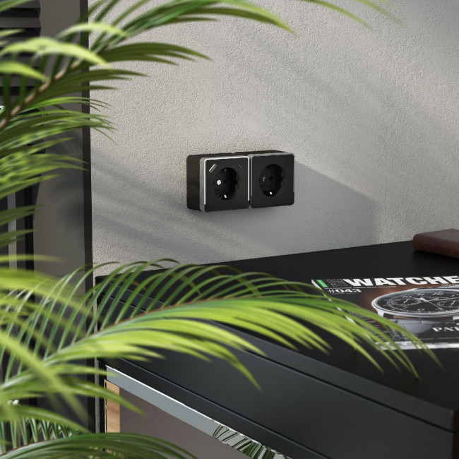 Розетка с заземлением, шторками и USB тип A+C Werkel Gallant W5071735 4690389179655 a057702