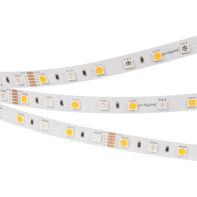 Светодиодная лента Arlight RT-B60-10mm 24V RGBW-White (14.4 W/m, IP20, 5m) (Открытый) 018325(3)