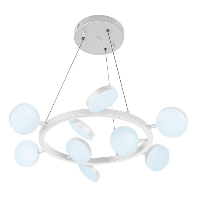 Подвесная светодиодная люстра iLedex Totes FS-016-D9 63W WH Подвесная светодиодная люстра iLedex Totes FS-016-D9 63W WH