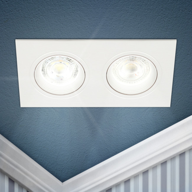 Встраиваемый светильник Эра KL92-2 WH Б0054375 Встраиваемый светильник Эра KL92-2 WH Б0054375