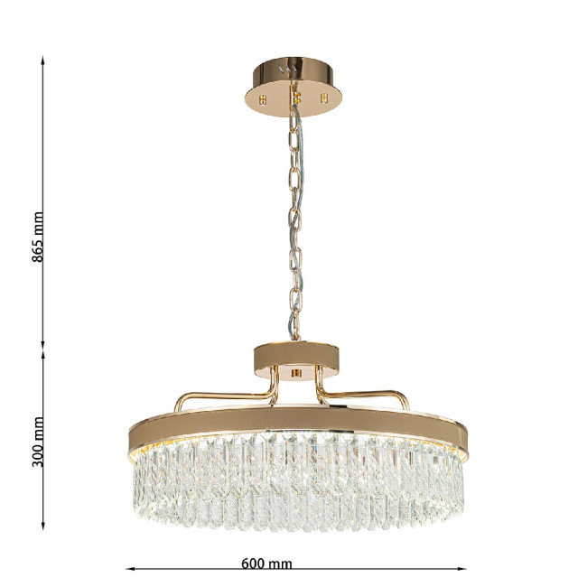 Подвесная люстра Favourite Visconte 4304-6P