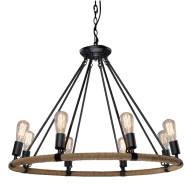 Подвесная люстра LOFT IT Rope filament Loft1861/8 Подвесная люстра LOFT IT Rope filament Loft1861/8