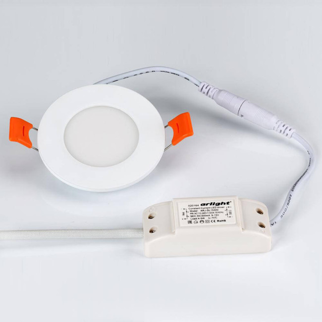 Встраиваемый светодиодный светильник Arlight DL-85M-4W Warm White 020104 Встраиваемый светодиодный светильник Arlight DL-85M-4W Warm White 020104