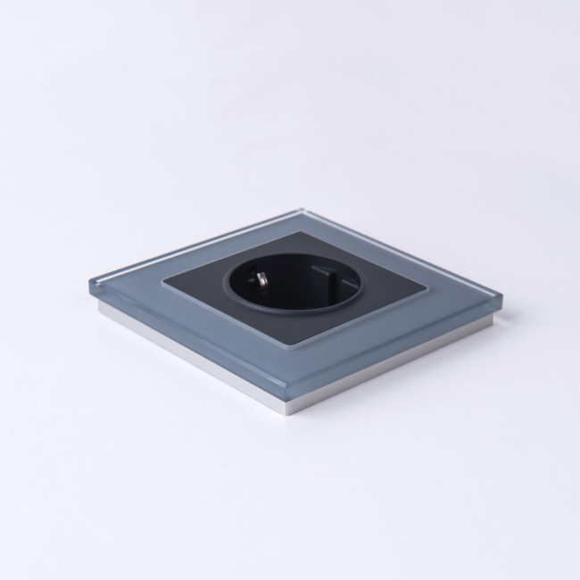 Розетка с заземлением, безвинтовой зажим Werkel черный матовый W1171308 4690389156908 Розетка с заземлением, безвинтовой зажим Werkel черный матовый W1171308 4690389156908