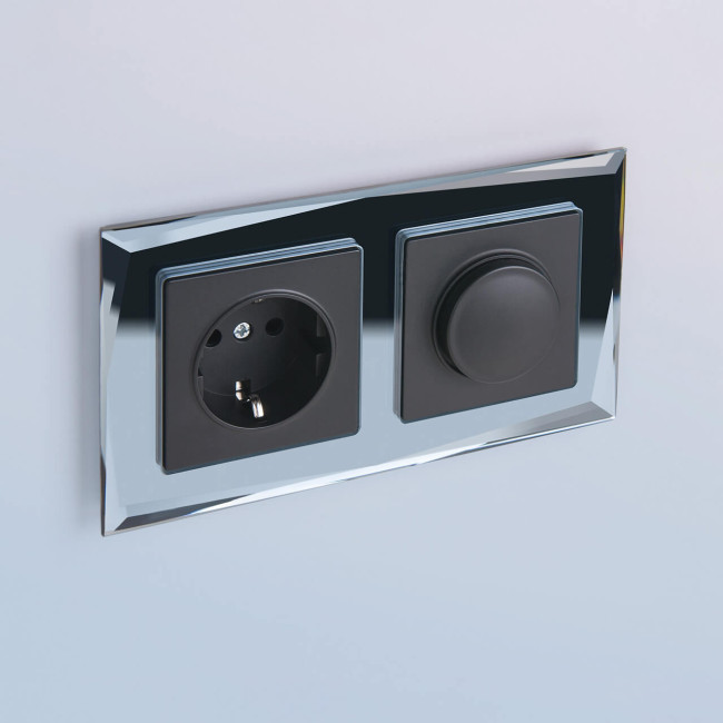 Розетка с заземлением, безвинтовой зажим Werkel черный матовый W1171308 4690389156908 Розетка с заземлением, безвинтовой зажим Werkel черный матовый W1171308 4690389156908