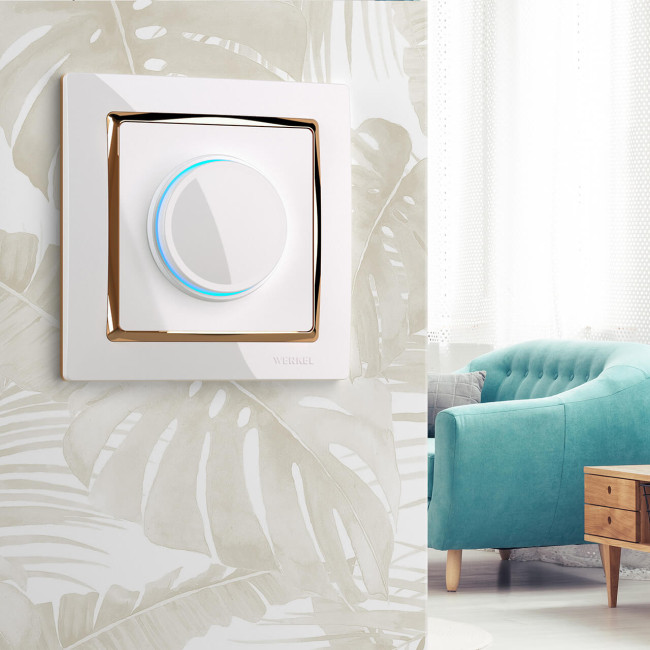 Диммер с подсветкой Werkel белый W1142101 4690389155260 Диммер с подсветкой Werkel белый W1142101 4690389155260