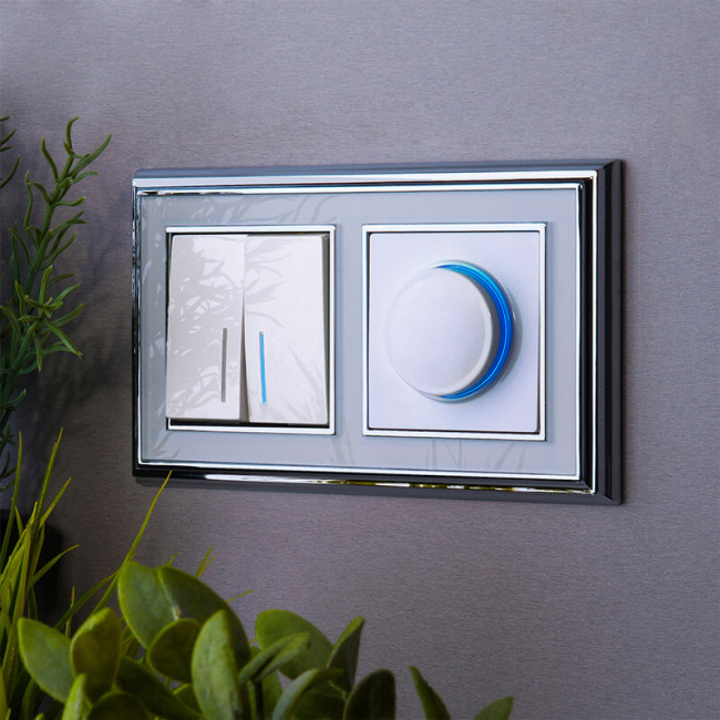 Диммер с подсветкой Werkel белый W1142101 4690389155260 Диммер с подсветкой Werkel белый W1142101 4690389155260