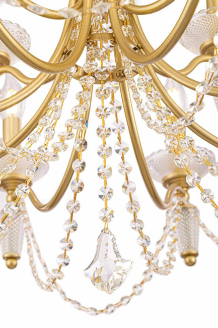 Подвесная люстра Freya Zoe FR2009PL-07G Подвесная люстра Freya Zoe FR2009PL-07G