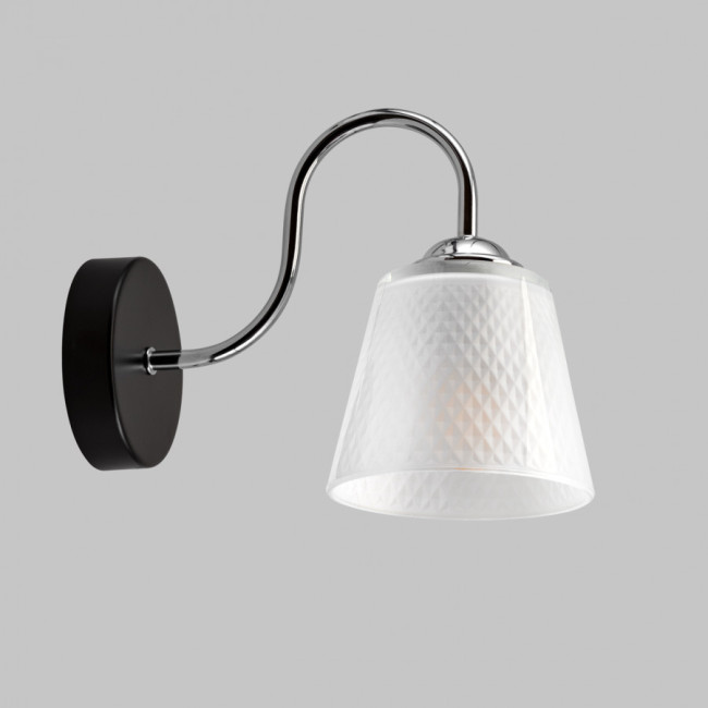 Бра IMEX Notta MD.51941-1-W-BK+СH Бра IMEX Notta MD.51941-1-W-BK+СH