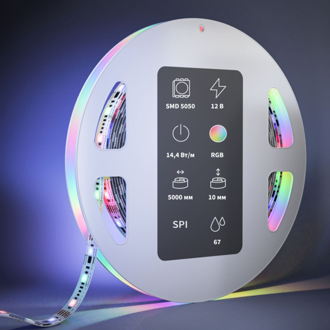 Светодиодная лента Maytoni Led Strip 12В 5050 14,4Вт/м RGB 5м IP67 201244 Светодиодная лента Maytoni Led Strip 12В 5050 14,4Вт/м RGB 5м IP67 201244