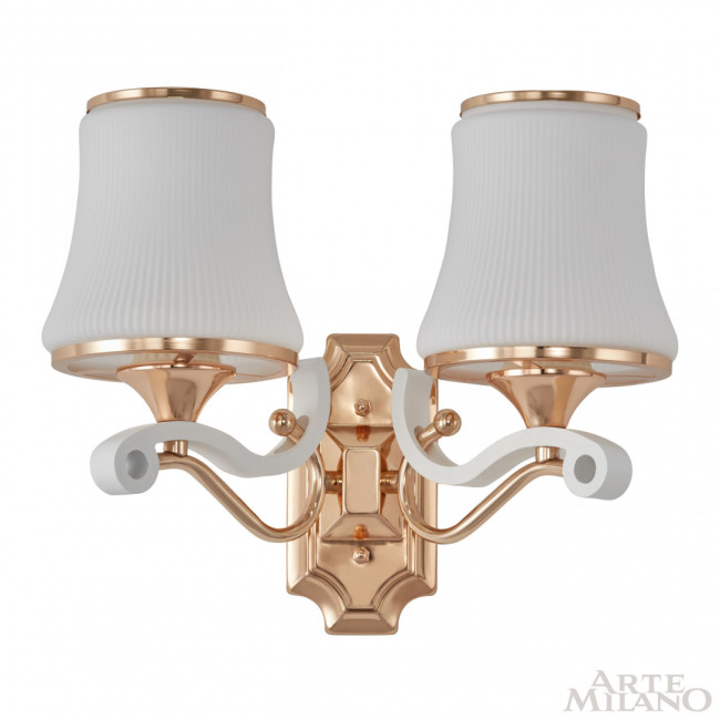 Бра Arte Milano Florentia-3987 303987/2W Wh/Gd Бра Arte Milano Florentia-3987 303987/2W Wh/Gd