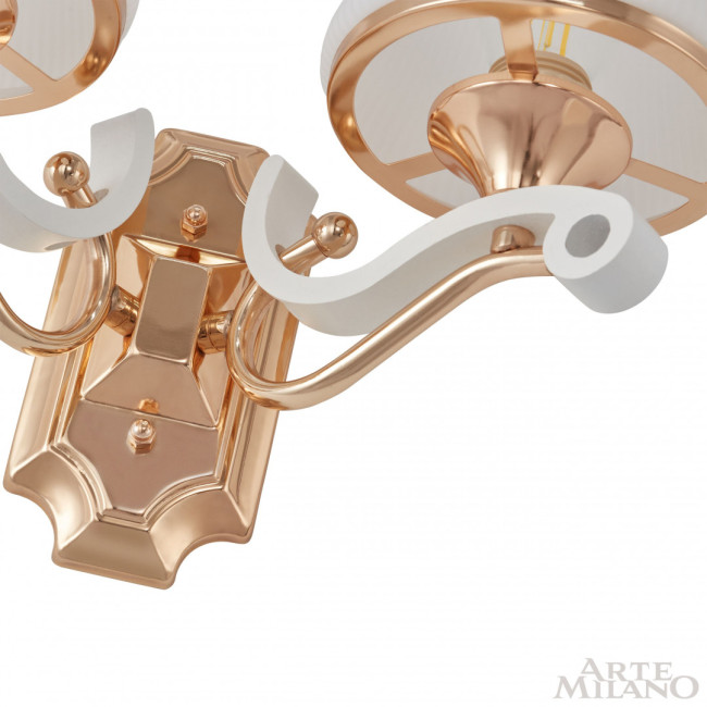 Бра Arte Milano Florentia-3987 303987/2W Wh/Gd Бра Arte Milano Florentia-3987 303987/2W Wh/Gd