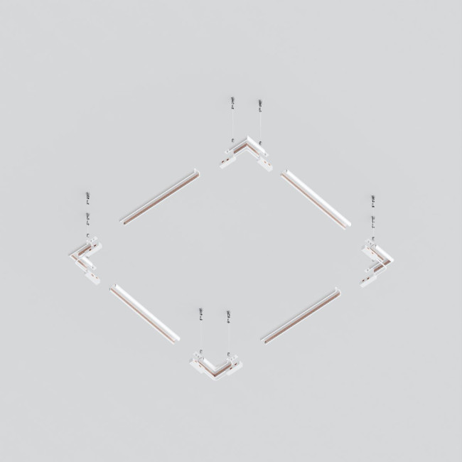 Шинопровод магнитный Maytoni Exility TRXM034-R-412W Шинопровод магнитный Maytoni Exility TRXM034-R-412W