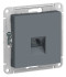 Розетка телефонная RJ11 Systeme Electric AtlasDesign Грифель ATN000781 Розетка телефонная RJ11 Systeme Electric AtlasDesign Грифель ATN000781