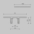 Шинопровод Maytoni Technical Busbar trunkings Exility X TRX239-421.12B Шинопровод Maytoni Technical Busbar trunkings Exility X TRX239-421.12B