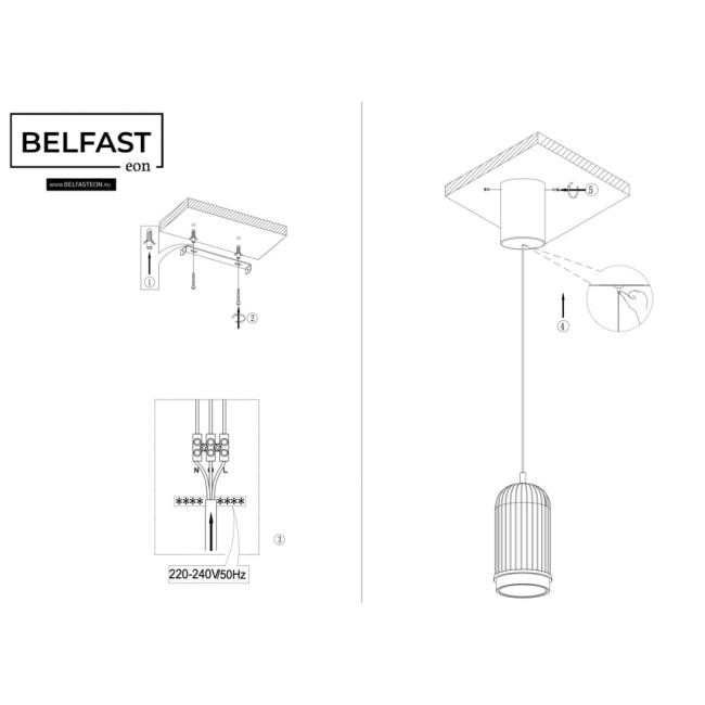 Подвесной светильник Belfast Pineridge FS-380-D1 BR Подвесной светильник Belfast Pineridge FS-380-D1 BR